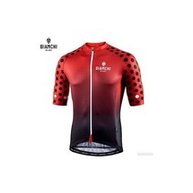 Bianchi Milano CEDRINO Short Sleeve Summer Jersey : RED