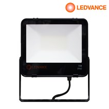 오스람 레드밴스 LED 사각 투광등 투광기 간판조명 IP65 방수형 70W, 70W 주광색(하얀불빛)_블랙바디