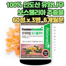 100% 프리미엄 식물성 2세대 보스웰리아 분말 정 츄어블 씹어먹는 인도산 보수 보쓰 엘리아 앨리아 유향나무 보스웰릭산 추출물 중년 중장년 노인 노년 50대 60대 70대 추천