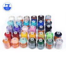 SHIN KWANG 본드사 3종 32컬러 단품 650D/1260D/2500D 본딩사, 1260D, 0728