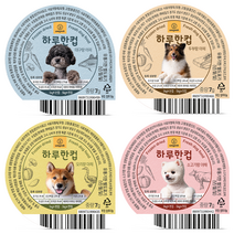 와그작 하루 한컵 동결건조 시리즈 체험팩 (종류별 4컵), 두부랑 야채 4컵