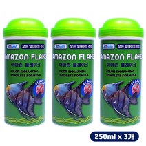 [초록끈] 아마존 플레이크250ml 3개입, 3개, 250ml