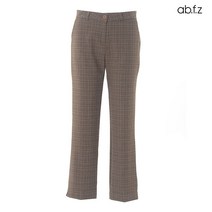 에이비플러스 ab.f.z 포멀 체크 일자핏 정장 팬츠 (AFU4GP59A)