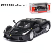 다이캐스트 1:32 페라리 라페라리 laferrari 합금 레이싱 카 모델 금속 장난감 자동차 선물, black boxed