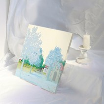 르네 마그리트 명화 캔버스그림 카페 거실인테리어, 06 하얀나무