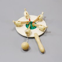 모이쪼는닭 2개 12cmX19cm 모이주기 장난감