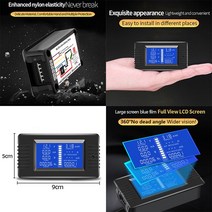 PZEM-015 배터리 방전 테스터 전원 에너지 임피던스 저항 디지털 전류계 션트 포함 0-200V 50A 100A 200A 300A, [04] 300A and Shunt