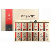 [명절이후배송] [강개상인 본사 공식몰] 꿀먹은홍삼절편 15g 12입