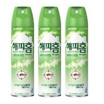 유한양행 해피홈 에어로졸(아카시아향) 500mLx3개, 6개, 500ml