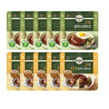 [G]CJ 고메 함박스테이크152G X 5봉 + 치즈함박스테이크152G X 5봉, 3세트