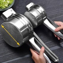 음식짤순이 김치 짜기 나물 만두 오이지 짱아찌 즙짜는기구 14cm 탈수기, 권장 하단 구멍만 [14.5cm] 전체 강철