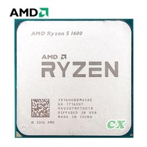 AMD Ryzen 5 1600 R5 3.2 GHz 6 코어 12 스레드 65W CPU 프로세서 YD1600BBM6IAE 소켓 AM4