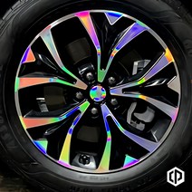 휠 홀로그램 스티커 차량용 자동차, 카니발 KA4 4세대 / 18인치
