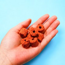 미미네아쿠아 대용량 어항 여과재-황토링 5L, 단품