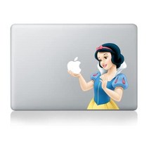 일본직발송 3. 3TOPSTICKER 백설 공주 사과에 넉넉한 MACBOOK 13 인치 대응 스티커 12.6 [병행 수입품] B0, 상세 설명 참조0