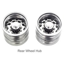 중고 트랙터 ss기 경운기 농기계 원판쟁기 관리기 콤바인1/14 타미야 트랙터 트럭 등반 트레일러화물 자동, 02 Rear Wheel Hub