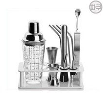 차쿠 유리 칵테일 쉐이커 세트 바 클럽 홈 카페 술집 제조, 01 칵테일 쉐이커(기본)