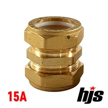 국산 스텐 주름관 유니온 15A / KC인증 유니온15 소켓15 신주 황동