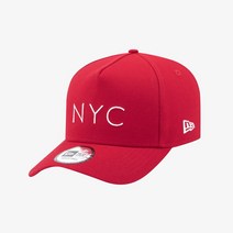 [백화점매장 정품출고] 뉴에라 엠엘비 야구모자 볼캡NYC THIN K프레임 볼캡 레드12836236