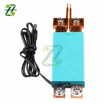 용접기 가정용 전문가용 미니 용접전선 범퍼용접 핸드 기계 홀다선 공구 전선 통합 유형 스폿 용접 펜 자동 트리거 액세서리 배터리 스폿 스폿, 청록색