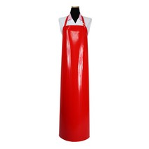 미소앞치마 양면 방수앞치마 고리형 (특대) 레드 묶음 5개 (120cm x 120cm), 120 x 120 (cm)