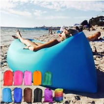 히든템 캠핑 에어매트 베드, 바잉샵 쿠팡 레인보우