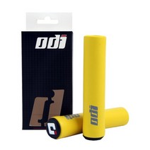 2pcs 저렴한 mtb 자전거 그립 강력한 지원 그립 핸들 바 커버 그립 소프트 mtb bmx 자전거 핸들 바 그립 잠금 바 엔드 부품, 오디 옐로우