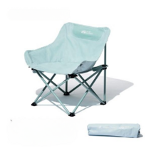 모비가든 캠핑용품 경량 체어 의자 접이식 낚시 야외 차박 감성캠핑 아웃도어, 1개, 스카이블루