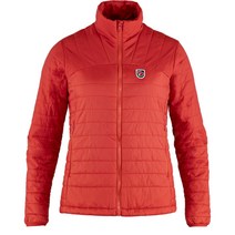 Fjällräven 피엘라벤 익스페디션 X-LÄTT 자켓 여성 - 바람막이 TRUE 레드5637864607