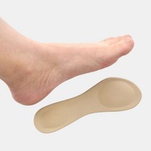 신발클때 운동화 푹신한 키높이 스폰지 운동화 구두 아치패드, 블랙