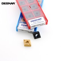 DESKAR-CNMG120404 CNMG120408 CNMG120412 TM CQ LF9018 CNC 선반 커터 도구 카바이드 인서트 강철 부품 터닝 공구 10 개, 2.10PCS - CNMG120404-TM LF9018