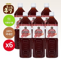 윤성순 콩킹 장모님수정과1050ml(6개) 고양쌀 국산엿기름 전통주, 수정과