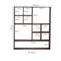 머그컵진열장 원목 다기장 찻잔장 B08, 단일