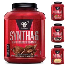 비에스엔 BSN 신타6 오리지널 딸기/초콜렛/바닐라 7가지 맛 SYNTA6 프로틴 보충제 2.27kg 5파운드 48서빙 SYNTHA 6 USA, 쿠키앤크림 2.27kg(48서빙)