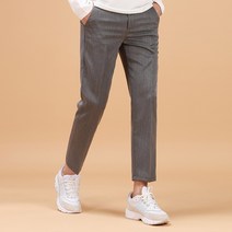 후앙스 데일리 사이드밴딩 9부 스판 슬랙스 팬츠 GZCP-4936