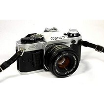 빈티지 캐논 AE-1 프로그램 35mm SLR 카메라 및 50mm 1:1.8 렌즈