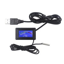 케톤측정기 혈당측정기 당뇨측정기 보일러 자동차 물 온도 테스터 Cf에 대 한 디지털 LCD Usb 포인터 온도계 에어컨 보일러에 센서car dvr black boxcar steer, 없음, USB Interface