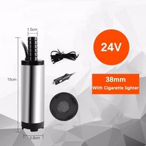 고압펌프 12 V Volt Stainless Steel Shell Electric For Pum자재 24V DC 12L/min Diesel Oil Water Fuel T, 04 24V Car