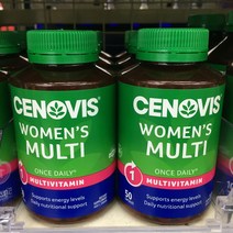 Cenovis Once Daily Womens Multivitamins 세노비스 여성 멀티비타민 50캡슐x2팩, 1개, 50캡슐