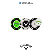 캘러웨이/갤러웨이 듀얼 볼마커 C30485 골프 볼마커 자석 햇클립 세트, 없음