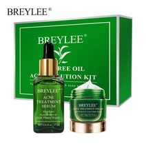 스킨 케어 breylee 안티 여드름 수리 세트 페이셜 마스크 트리트먼트 제거 오일 컨트롤 크림 수축 모공 모이스춰라이징