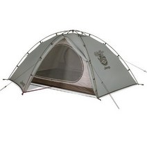 지프 월리스 호크3P 돔 텐트, 3인용, 연옥색