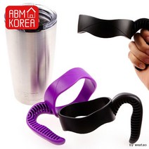 (도매콜) ABM 텀블러 손잡이 (블랙) 30oz, 단품