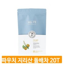 블렌딩 파우치 돌배차 20개 티백차 달콤한 모과 수국잎차 따뜻한 겨울차