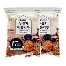 뚜레반 구가네식품 누룽지 미숫가루 1kg 2개