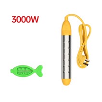 물 가열기 고속 가열 튜브 목욕용 온수 스틱 전기 물 히터 전기 온수기, 지능형-3000W자동