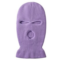 스포츠모자 유니섹스 풀 페이스 커버 발라클라바 남성용 마스크 넥 워머 비니 보온 헤드 전 밀리터리 스포츠 스카프 스키 캡, [09] Purple