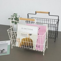 퀴진 잡지꽂이 (아이보리/블랙), 선택:아이보리, 앨앤비 본상품선택