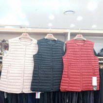 고급하이라이트다운하프우먼베스트