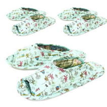 이티엔커머스 퀼트 실내화 3p, 앨리스민트